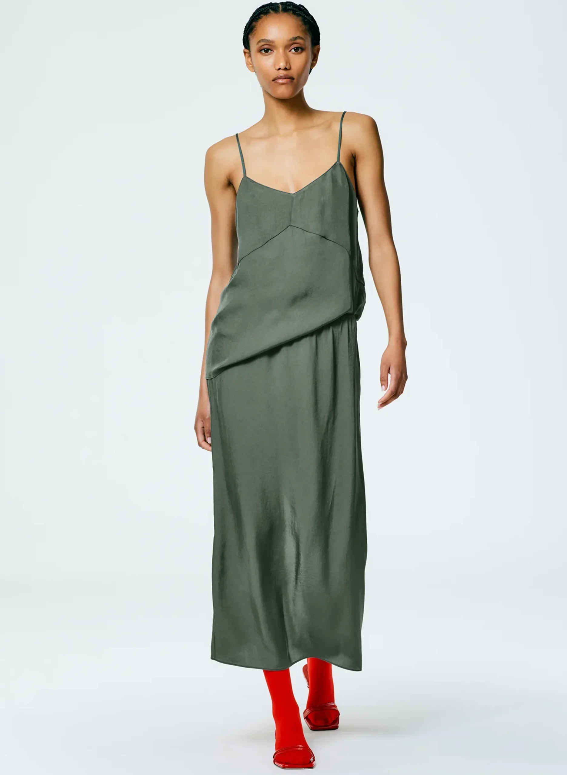 The Slip Skirt-Tibi New