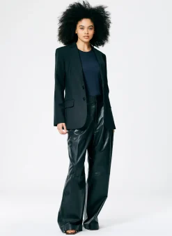 Tropical Wool Cutout Sleeve Marlon Blazer-Tibi Outlet