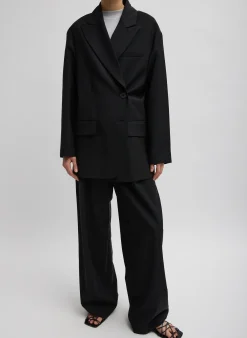 Tropical Wool Liam Blazer-Tibi Clearance