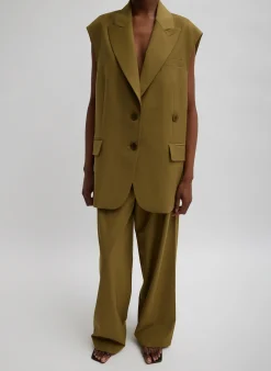 Tropical Wool Liam Vest-Tibi Outlet
