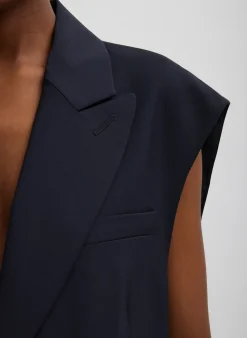 Tropical Wool Liam Vest-Tibi Discount