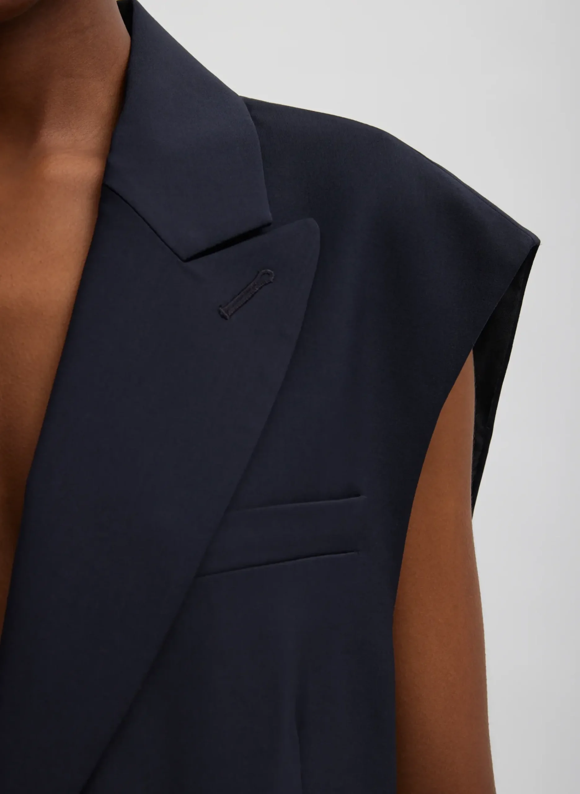 Tropical Wool Liam Vest-Tibi Discount