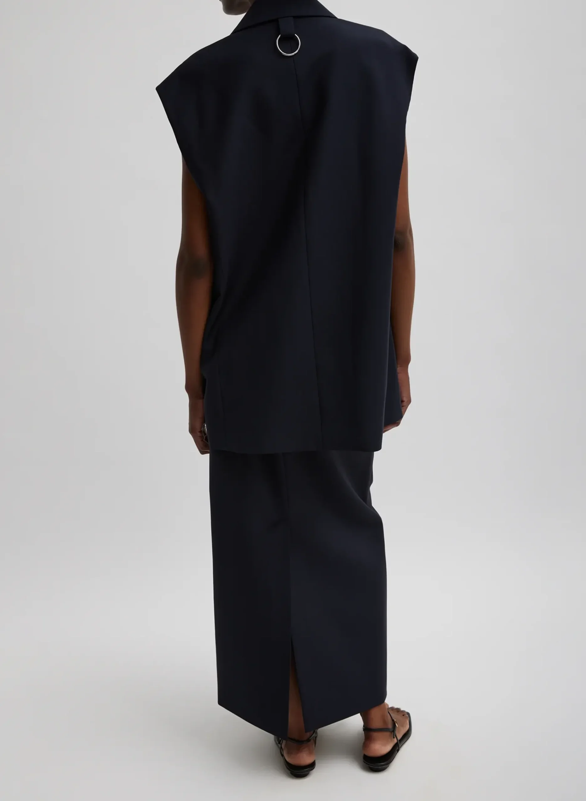 Tropical Wool Liam Vest-Tibi Discount