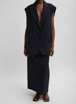Tropical Wool Liam Vest-Tibi Discount