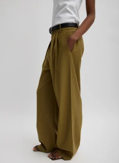 Tropical Wool Stella Pant-Tibi Outlet