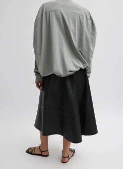T-Shirt Circular Top-Tibi Online