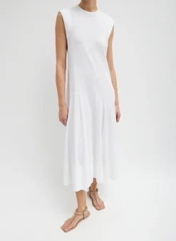 T-Shirt Sleeveless Dress-Tibi Fashion