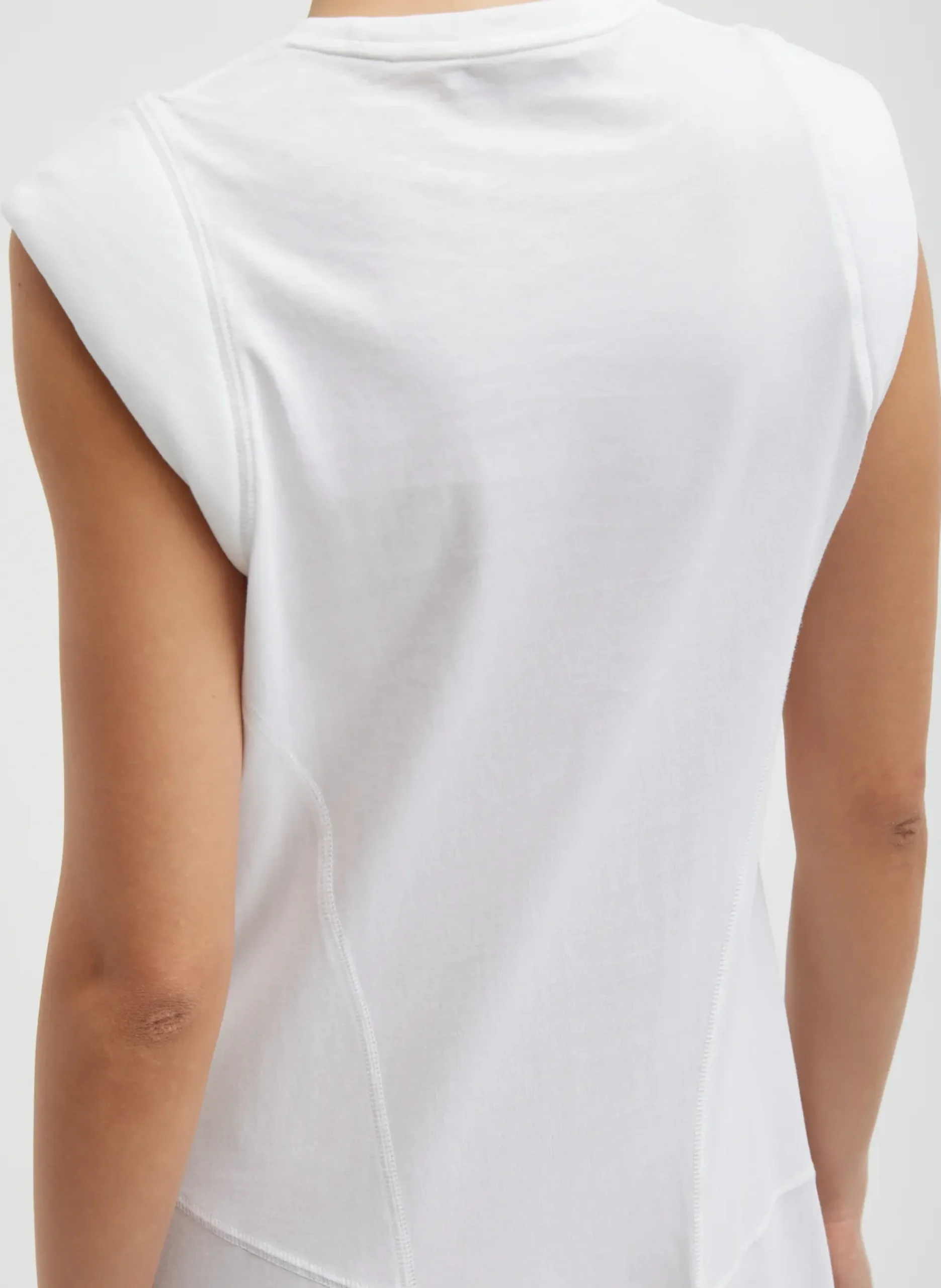 T-Shirt Sleeveless Dress-Tibi Fashion