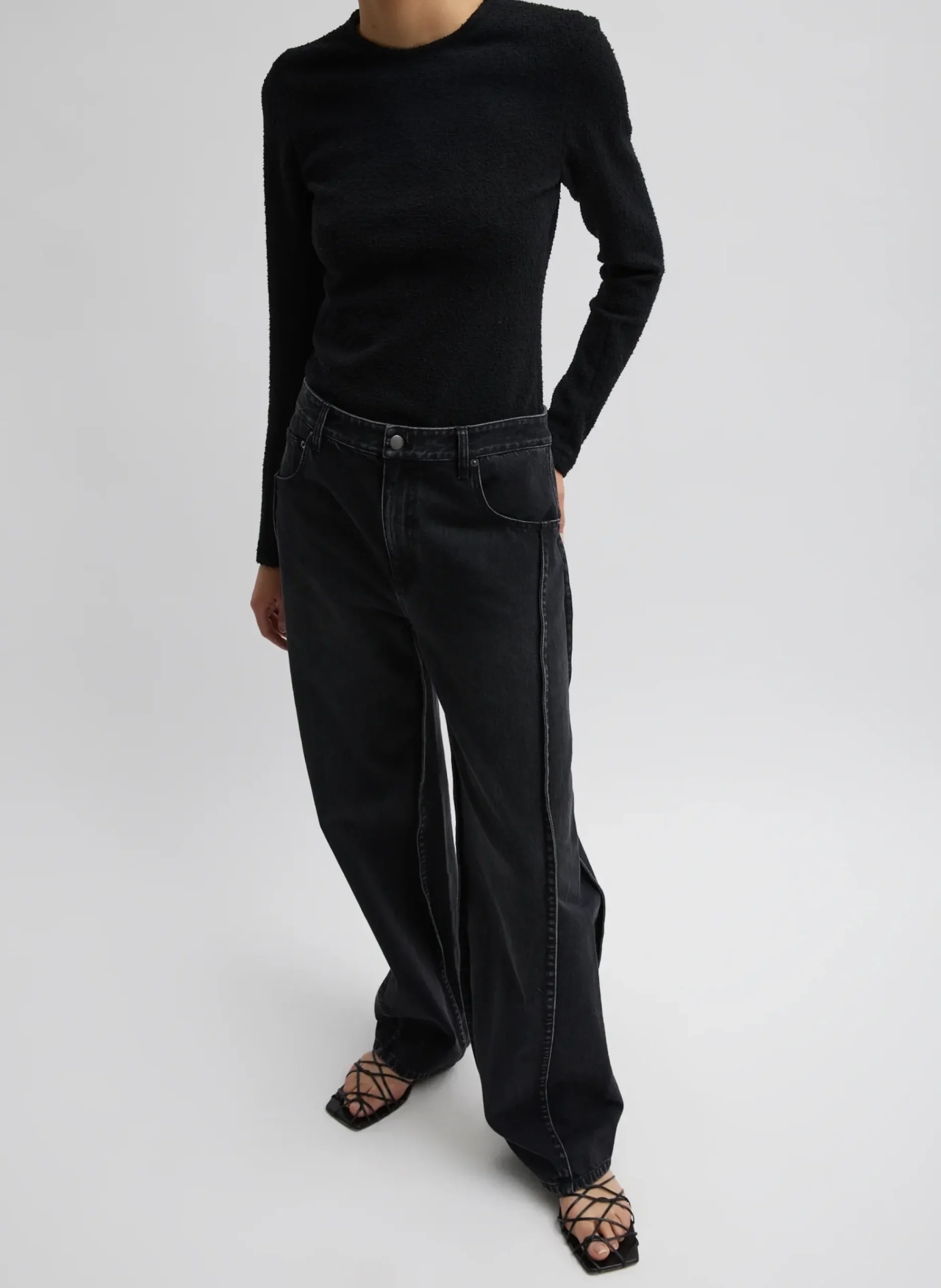 Denim Tuck Jean-Tibi Sale
