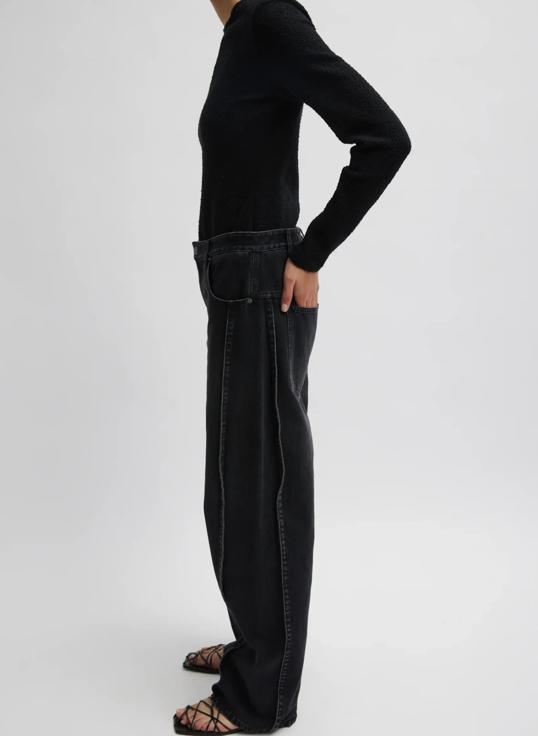Denim Tuck Jean-Tibi Sale