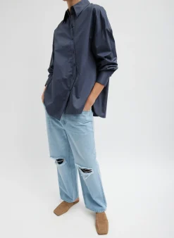 Vintage Wash Denim Ryder Jean-Tibi Clearance
