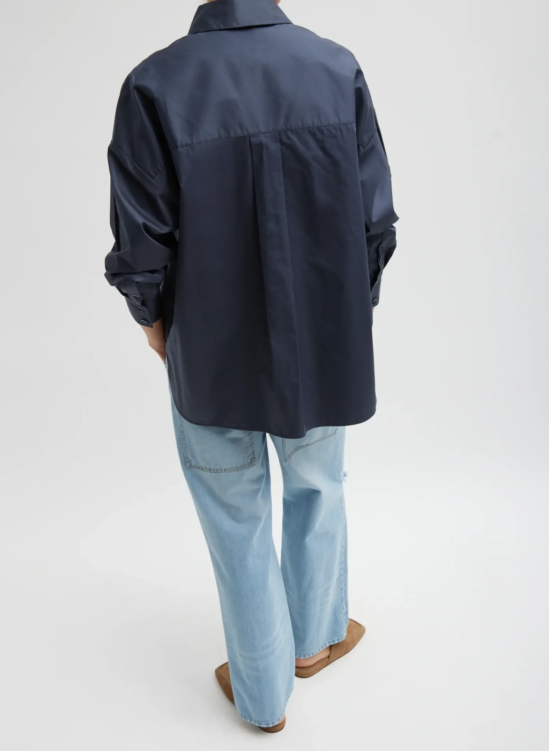 Vintage Wash Denim Ryder Jean-Tibi Clearance