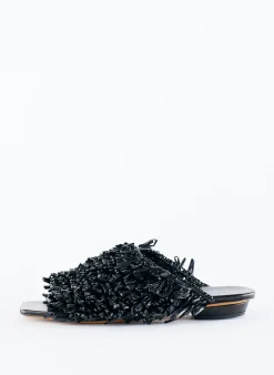 Woodward Raffia Flat-Tibi Sale